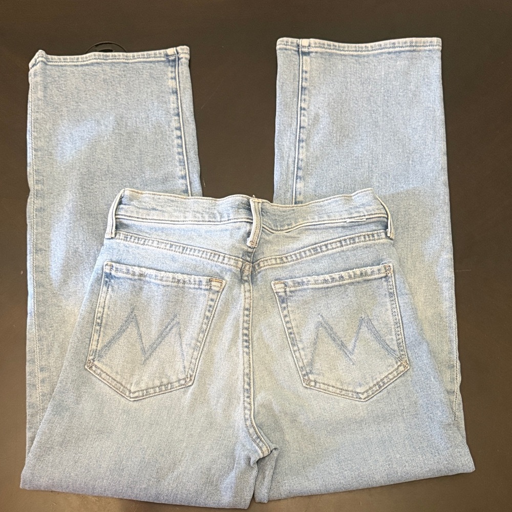MOTHER Women Jeans High Rise - Light Wash Blue